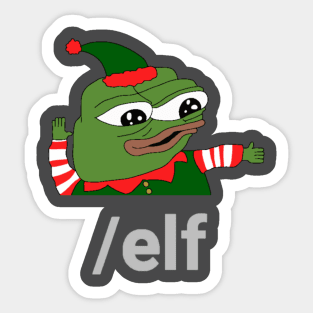 /elf Sticker